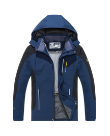 Jaqueta Masculina Impermeável para Trilha e Pesca com Proteção Contra Vento - (Promoção de Inverno 2026)