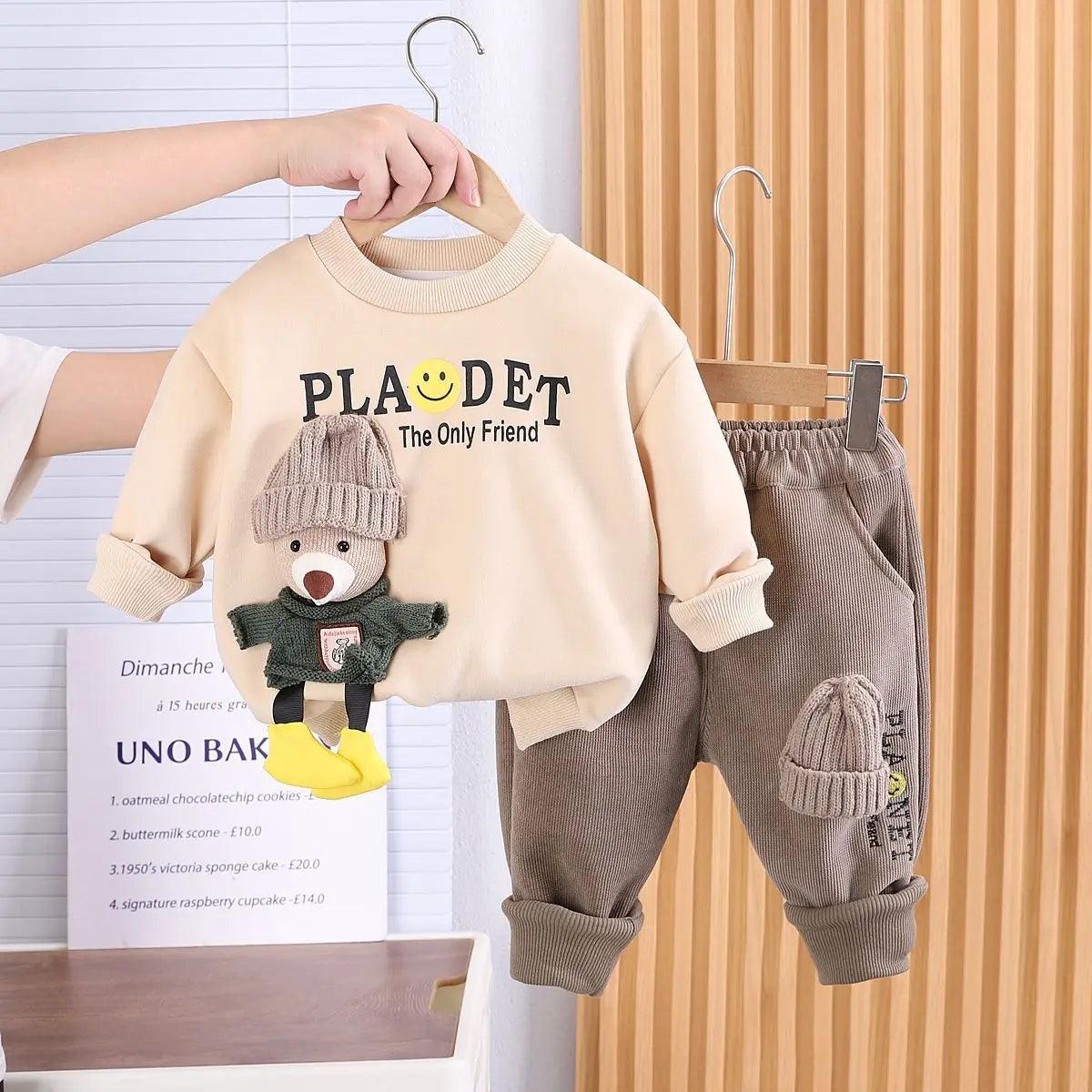 Conjunto de Roupas Infantis Outono e Inverno - Loja Conjunto Infantil