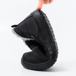 Bota Feminina de Inverno Impermeável Solado Antiderrapante