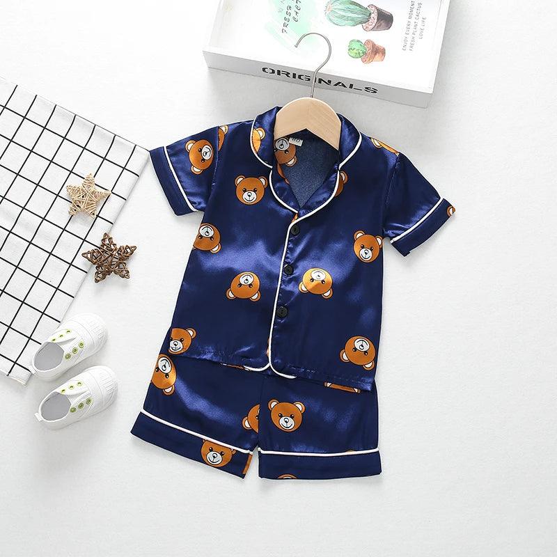 Pijama Infantil de Verão - Toque Suave - Loja Conjunto Infantil