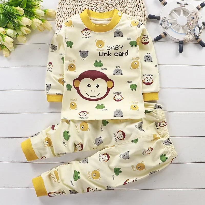 Roupa Para Bebe Menino Algodão Outono - Loja Conjunto Infantil