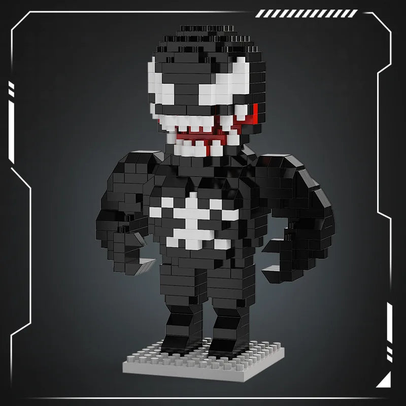 Blocos de Montar Marvel – Deadpool, Homem-Aranha, Homem de Ferro e Loki