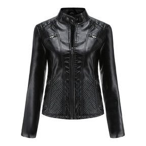 Jaqueta Feminina Casual com Zíper Estilo Streetwear - (Promoção de Inverno )