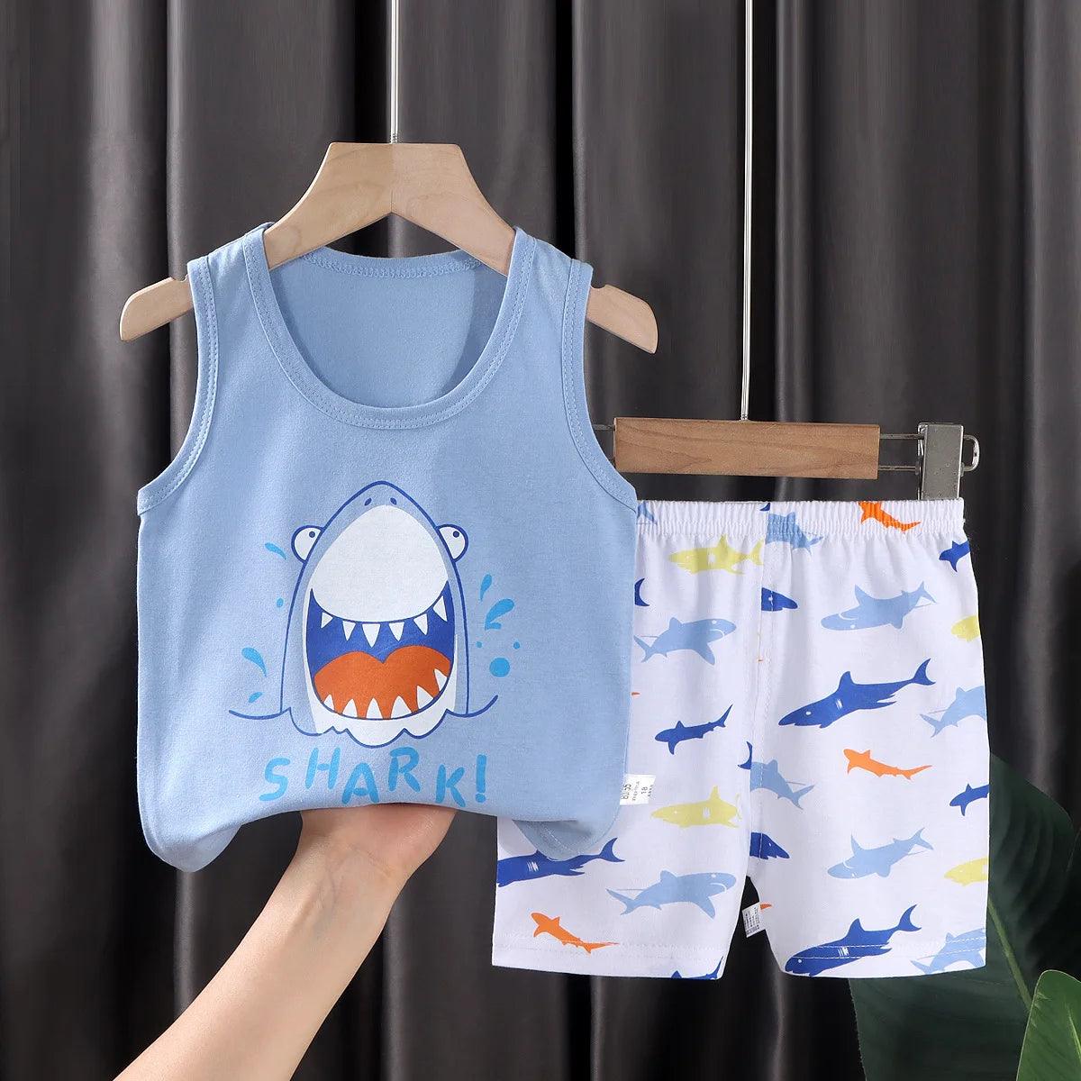 Conjunto Verao Infantil 2PCS - Loja Conjunto Infantil