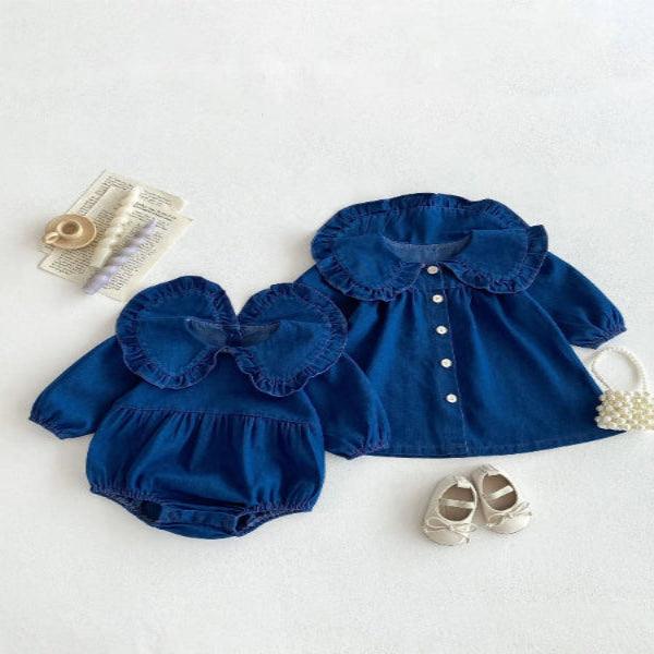 Conjunto Infantil em Jeans para Meninas - Loja Conjunto Infantil