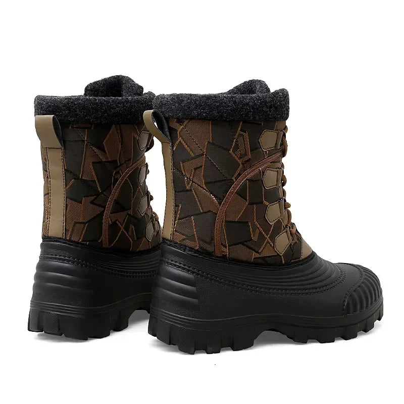 Bota Masculina Camuflada Impermeável ( Promoção )