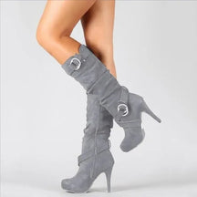Bota Feminina Cano Alto Salto Fino (Promoção de Inverno )