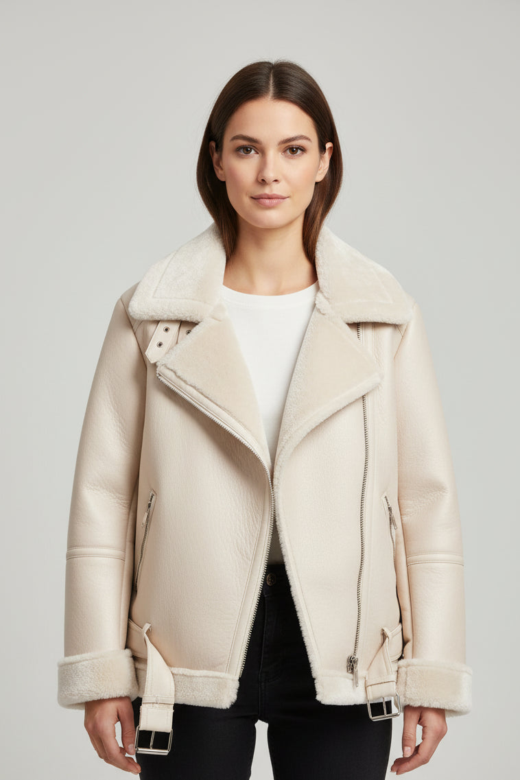 Casaco Feminino Acolchoado Faux com Gola - (Promoção de Inverno 2026)