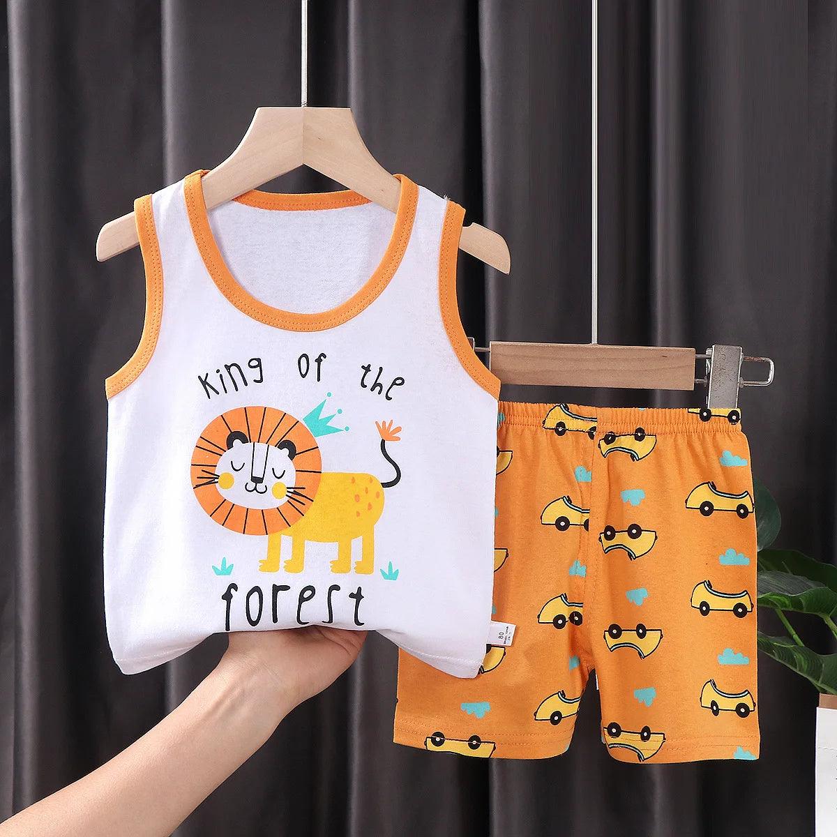 Conjunto Verao Infantil 2PCS - Loja Conjunto Infantil