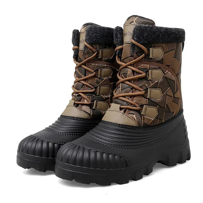 Bota Masculina Camuflada Impermeável ( Promoção )