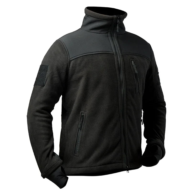 Jaqueta Masculina Tática com Gola Alta Forro Térmico - (Promoção de Inverno 2026)