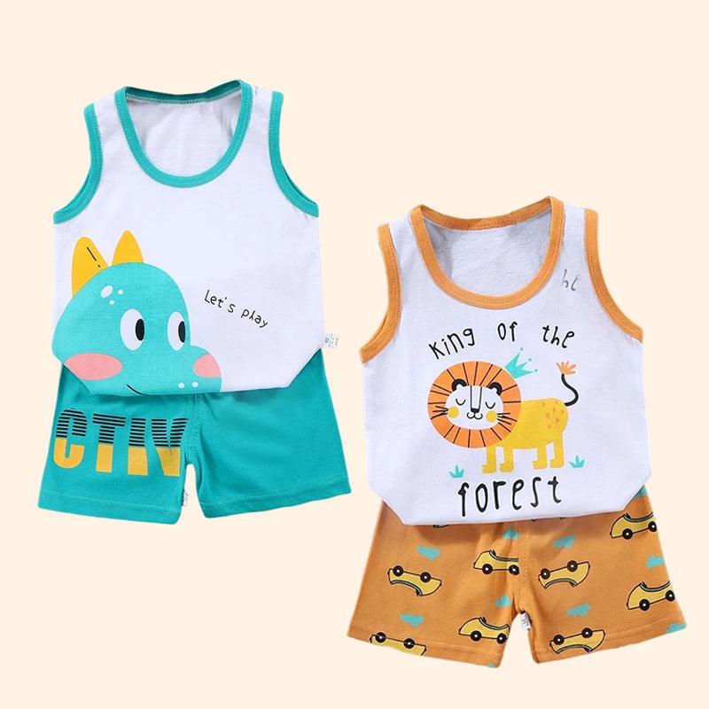 Conjunto Verao Infantil 2PCS - Loja Conjunto Infantil