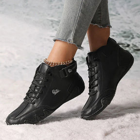 Bota Feminina Retrô Design Trendy Antiderrapante -