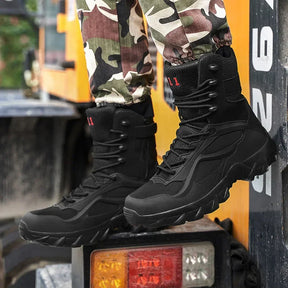 Bota Tática Masculina Leve Antiderrapante - (Promoção de Inverno 2026)