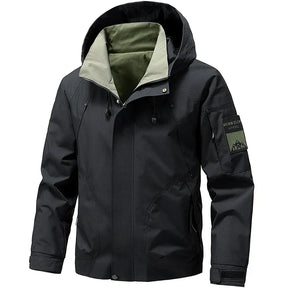 Jaqueta Masculina Impermeável Softshell com Capuz - (Promoção de Inverno 2026)