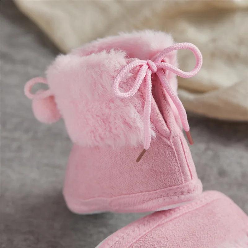 Bota Infantil Sola Macia de Inverno - Loja Conjunto Infantil