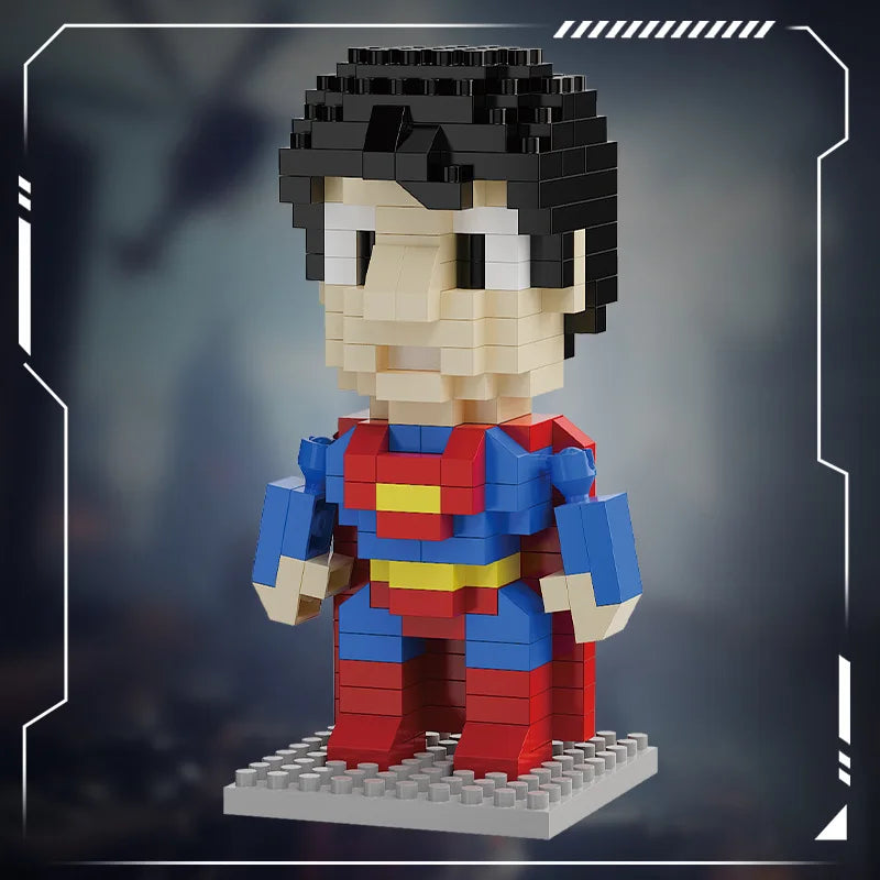 Blocos de Montar Marvel – Deadpool, Homem-Aranha, Homem de Ferro e Loki