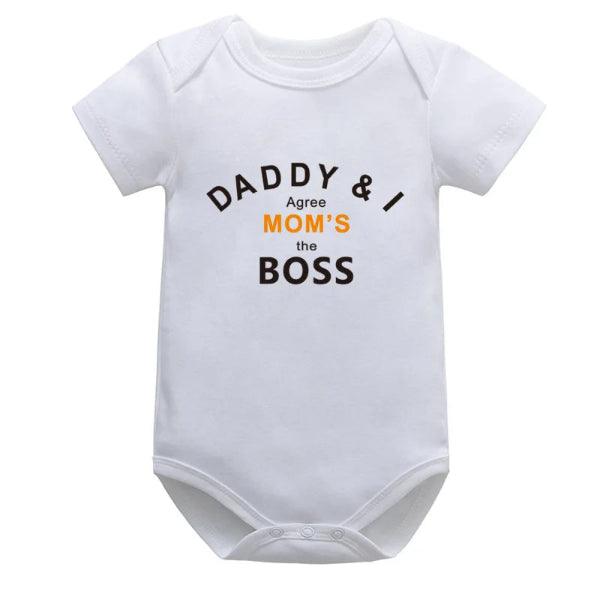 Body Infantil "I Love MOM&DAD - Loja Conjunto Infantil