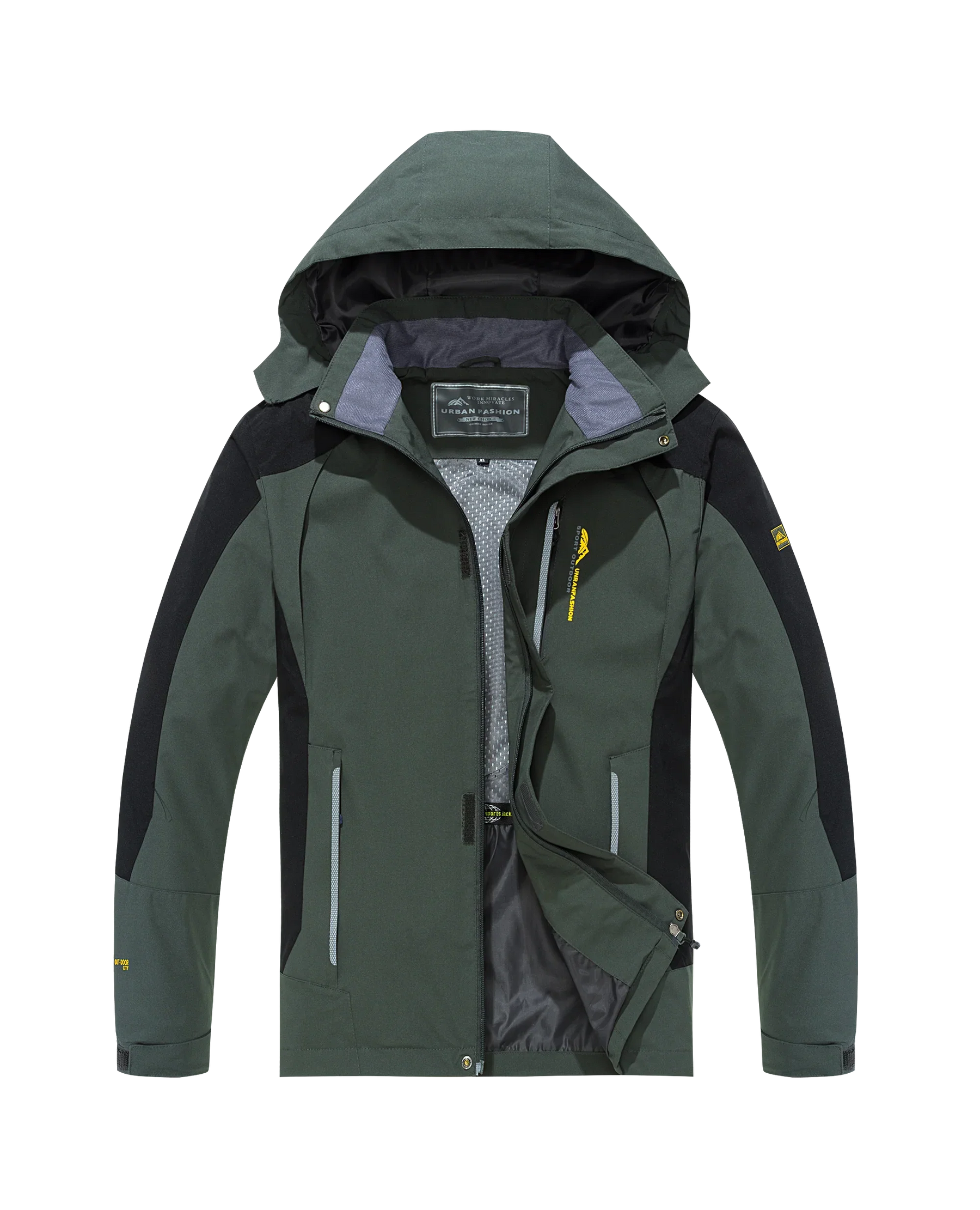 Jaqueta Masculina Impermeável para Trilha e Pesca com Proteção Contra Vento - (Promoção de Inverno 2026)