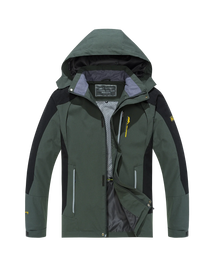Jaqueta Masculina Impermeável para Trilha e Pesca com Proteção Contra Vento - (Promoção de Inverno 2026)