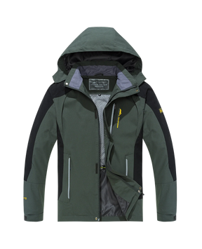 Jaqueta Masculina Impermeável para Trilha e Pesca com Proteção Contra Vento - (Promoção de Inverno 2026)