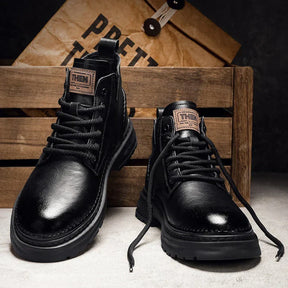 Bota Ironman Masculina de Couro