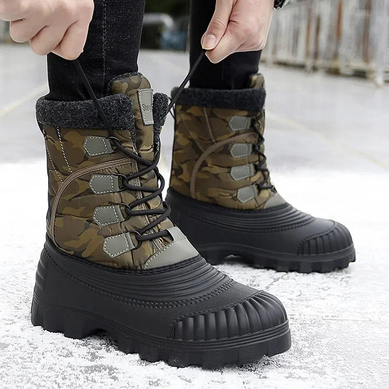 Bota Masculina Camuflada Impermeável ( Promoção )