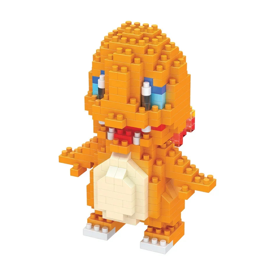 Blocos de Montar Pokémon Keeppley – Pikachu, Charizard, Eevee e mais