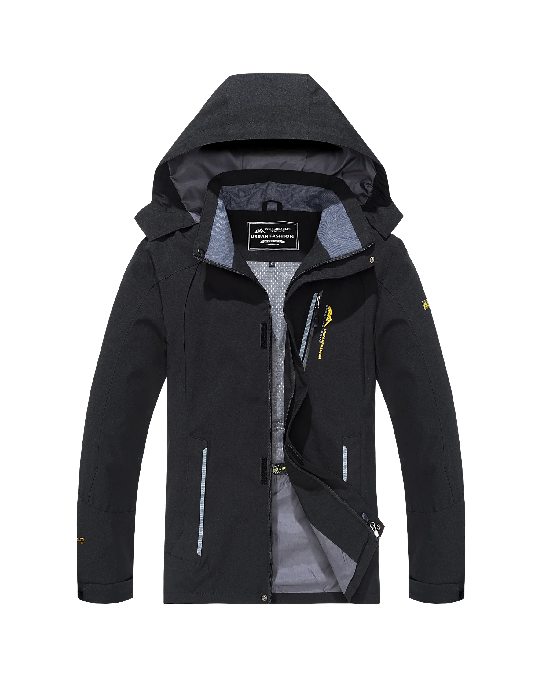 Jaqueta Masculina Impermeável para Trilha e Pesca com Proteção Contra Vento - (Promoção de Inverno 2026)