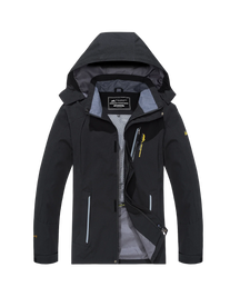 Jaqueta Masculina Impermeável para Trilha e Pesca com Proteção Contra Vento - (Promoção de Inverno 2026)