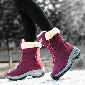 Bota Feminina Cano Alto Impermeável - (Promoção Conjunto Inverno )