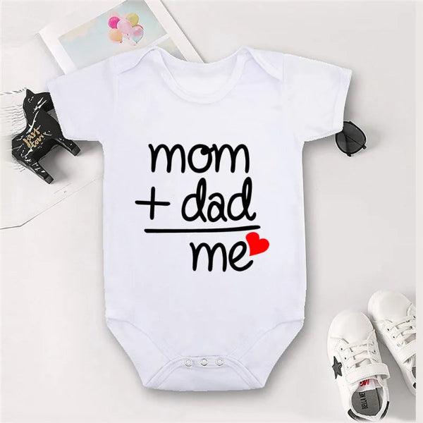 Body Infantil "I Love MOM&DAD - Loja Conjunto Infantil