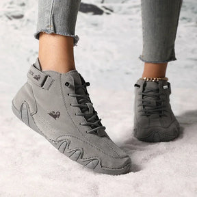 Bota Feminina Retrô Design Trendy Antiderrapante -