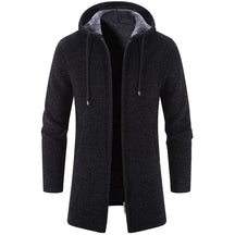 Moletom Masculino com Zíper Oversize e Capuz
