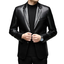 Jaqueta Masculina Gola Lapela Estilo Casual Elegante – (Promoção de Inverno 2026)