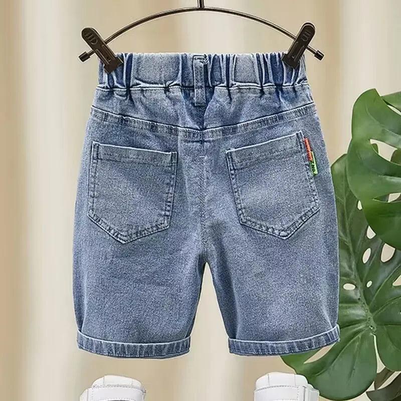 Shorts Infantis Verão Meninos Jeans - Loja Conjunto Infantil