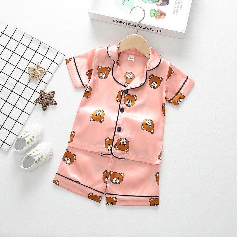 Pijama Infantil de Verão - Toque Suave - Loja Conjunto Infantil