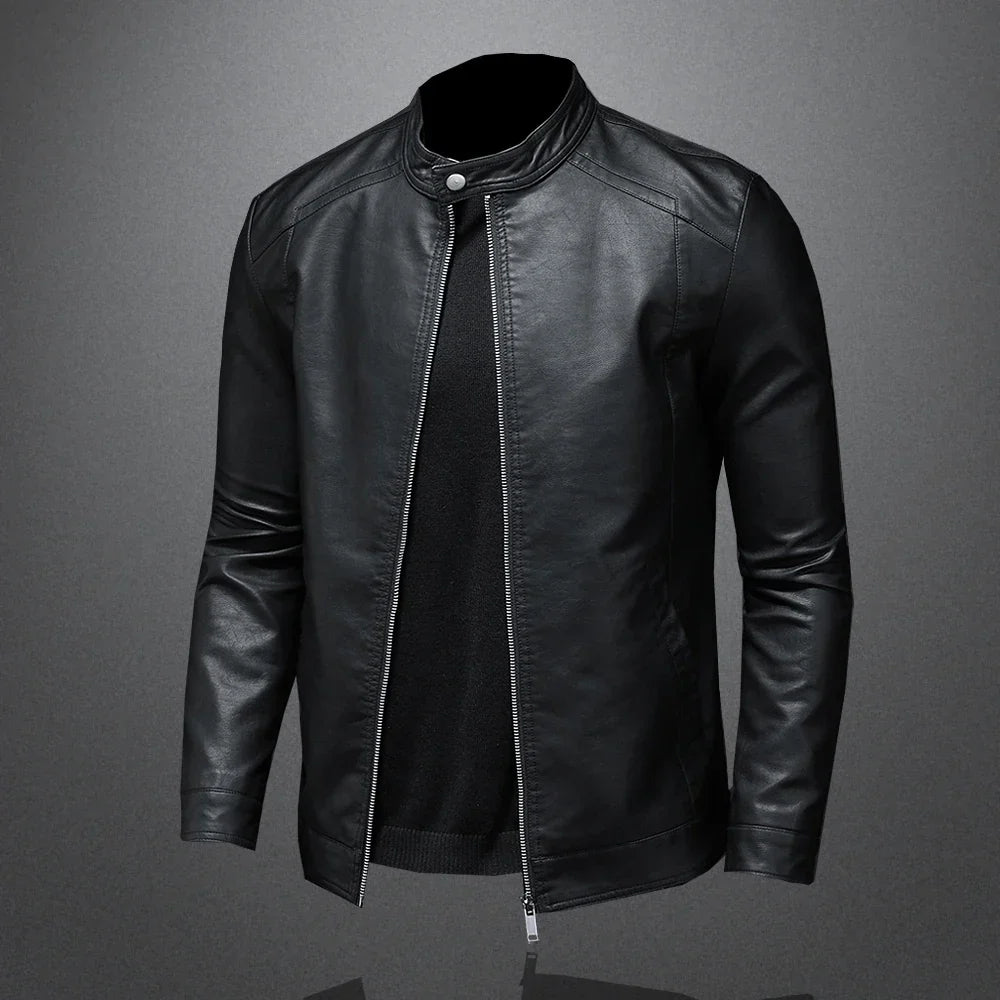 Jaqueta Masculina Gola Alta Slim - (Promoção de Inverno 2026)