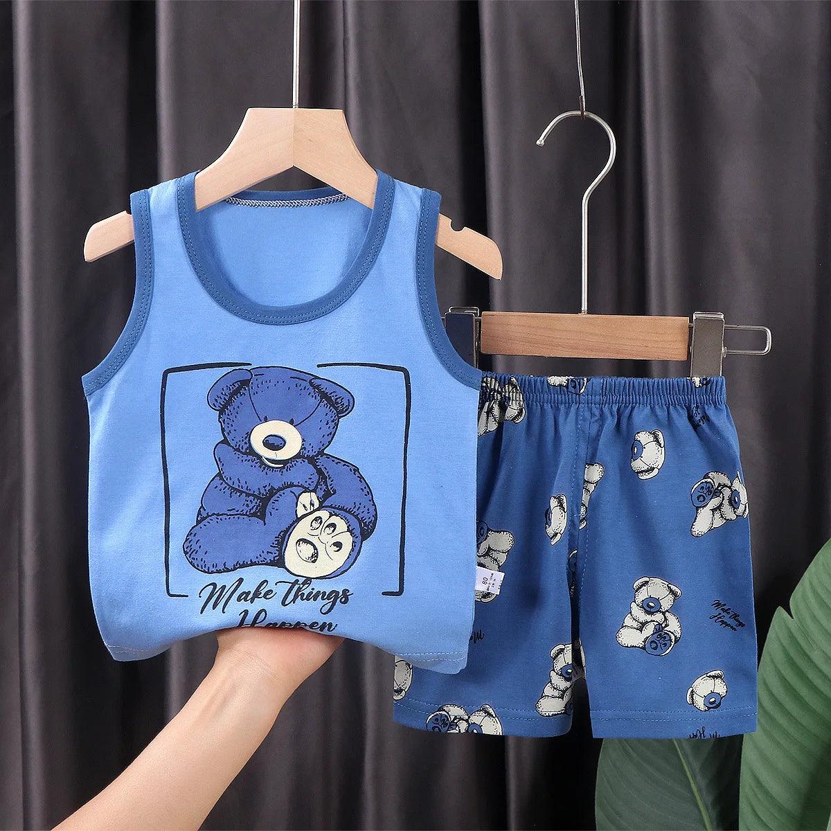 Conjunto Verao Infantil 2PCS - Loja Conjunto Infantil