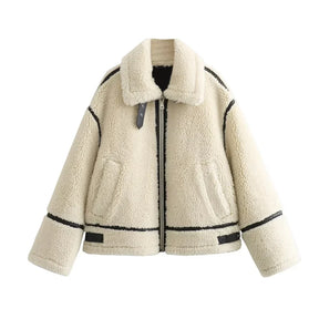 Jaqueta Feminina Estilo Americano - (Promoção de Inverno 2026)