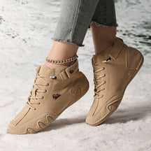 Bota Feminina Retrô Design Trendy Antiderrapante -