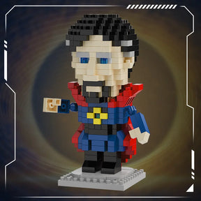 Blocos de Montar Marvel – Deadpool, Homem-Aranha, Homem de Ferro e Loki
