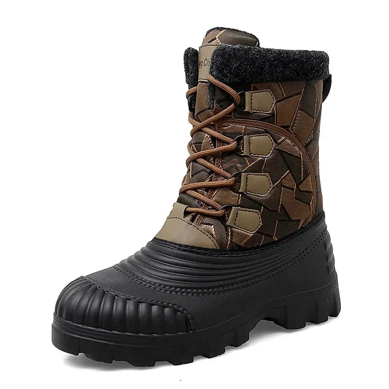 Bota Masculina Camuflada Impermeável ( Promoção )