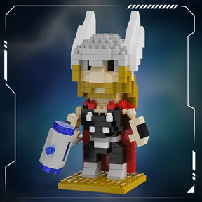 Blocos de Montar Marvel – Deadpool, Homem-Aranha, Homem de Ferro e Loki