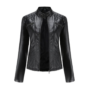 Jaqueta Feminina Casual com Zíper Estilo Streetwear - (Promoção de Inverno )