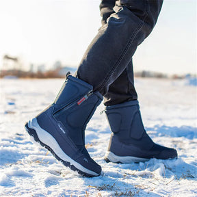 Bota Masculina Para Inverno com Forro Cano Alto