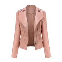 Jaqueta Feminina Fashion Style Estilo Biker com Zíper