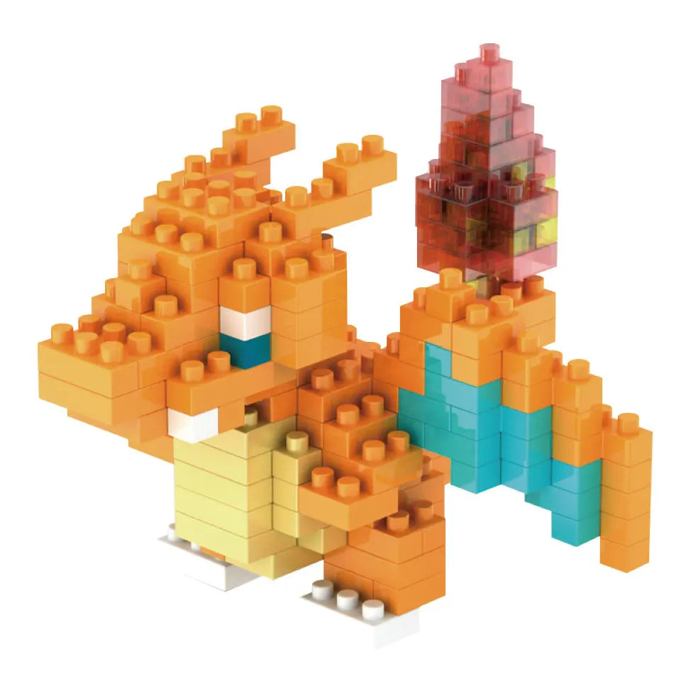 Blocos de Montar Pokémon Keeppley – Pikachu, Charizard, Eevee e mais