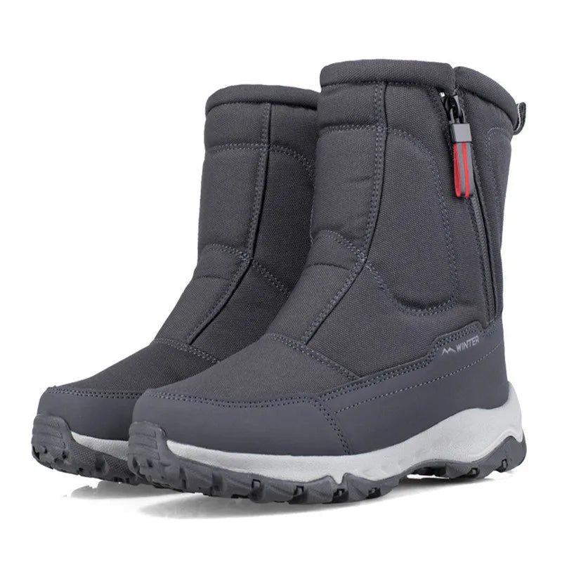 Bota Masculina Para Inverno com Forro Cano Alto
