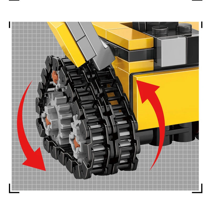 Mini Wall-E Blocos de Montar